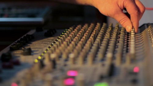 Wir sind die Flut – Musikeinspielung in Babelsberg