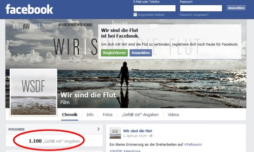 Viele Fans für WIR SIND DIE FLUT