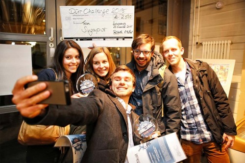Team SINGAPUR gewinnt den Dürr Challenge-Preis 2015